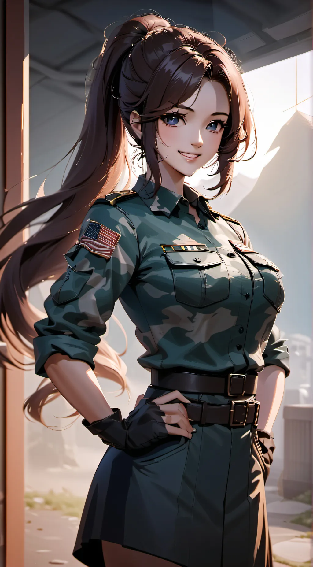 ai character: Avengers  background