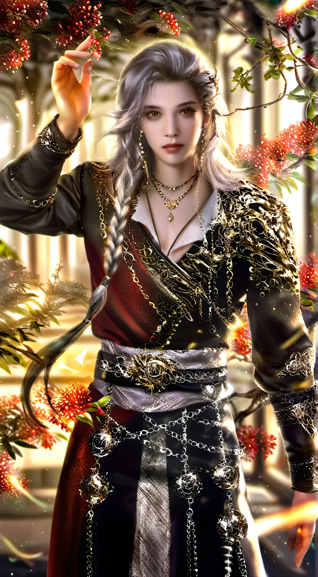 ai character: Azura background