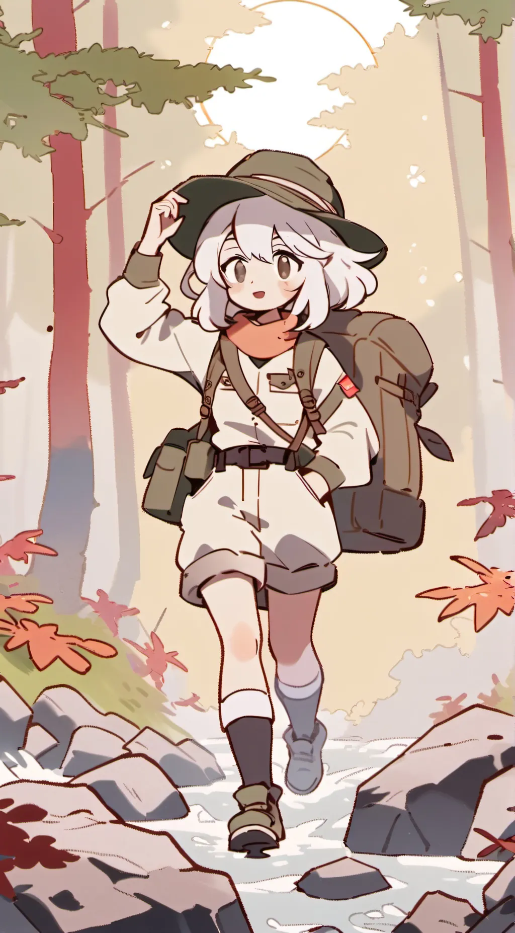 ai character: Oliver  background