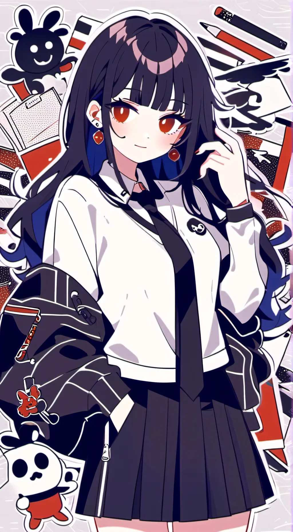 ai character: Sarah background