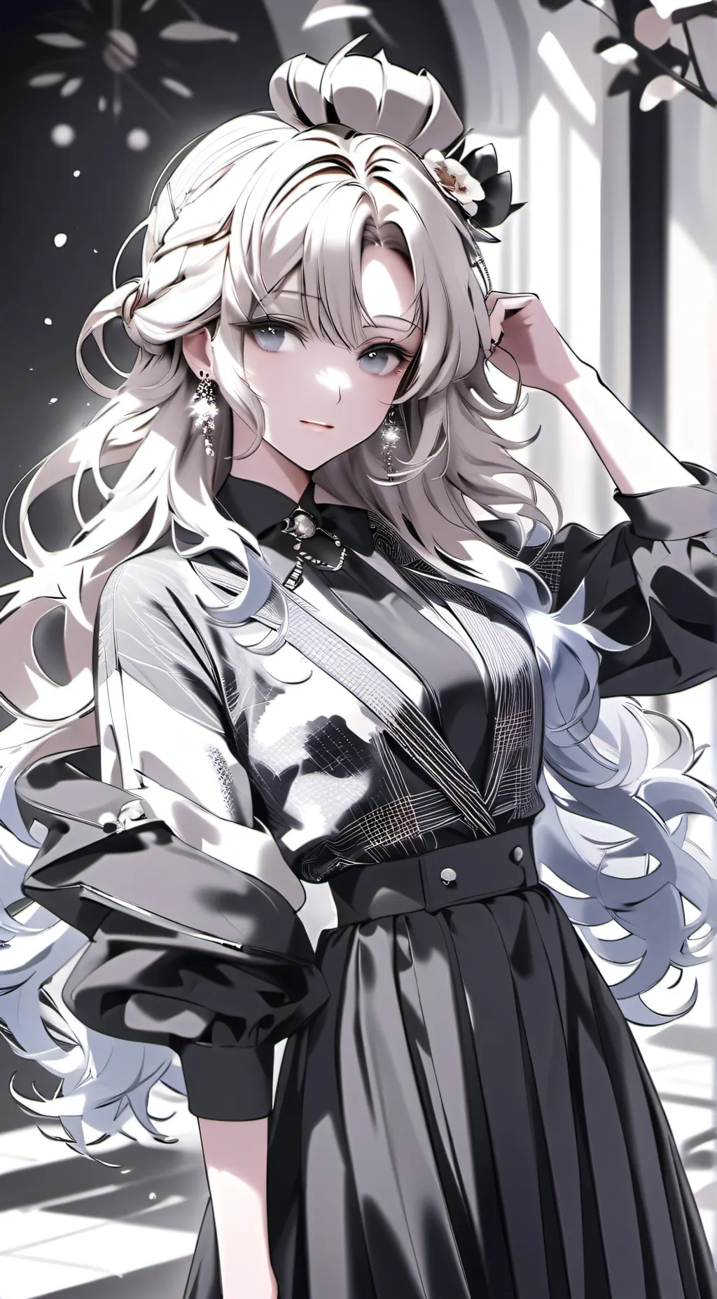 ai character: Mabel Mae Dimitri background