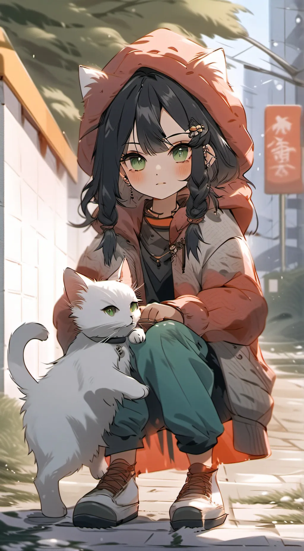 ai character: kiara background