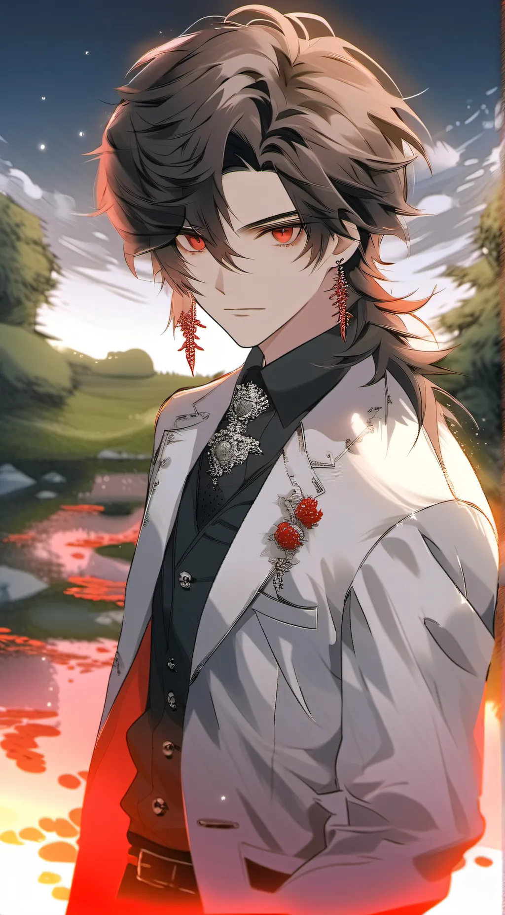 ai character: Luca  background