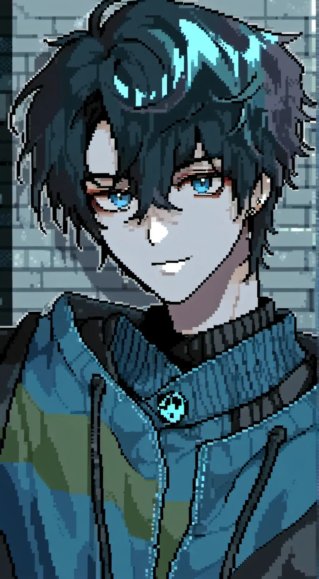 ai character: Bloody Painter background