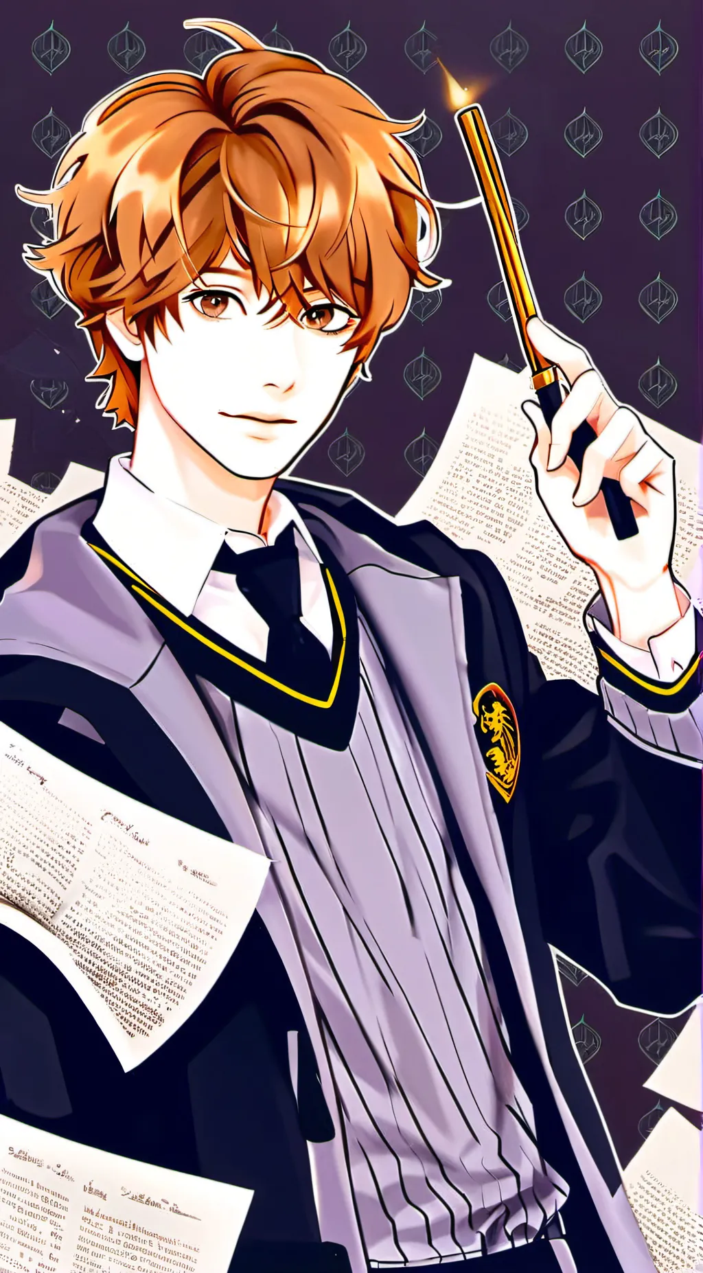 ai character: Ron Weasley background