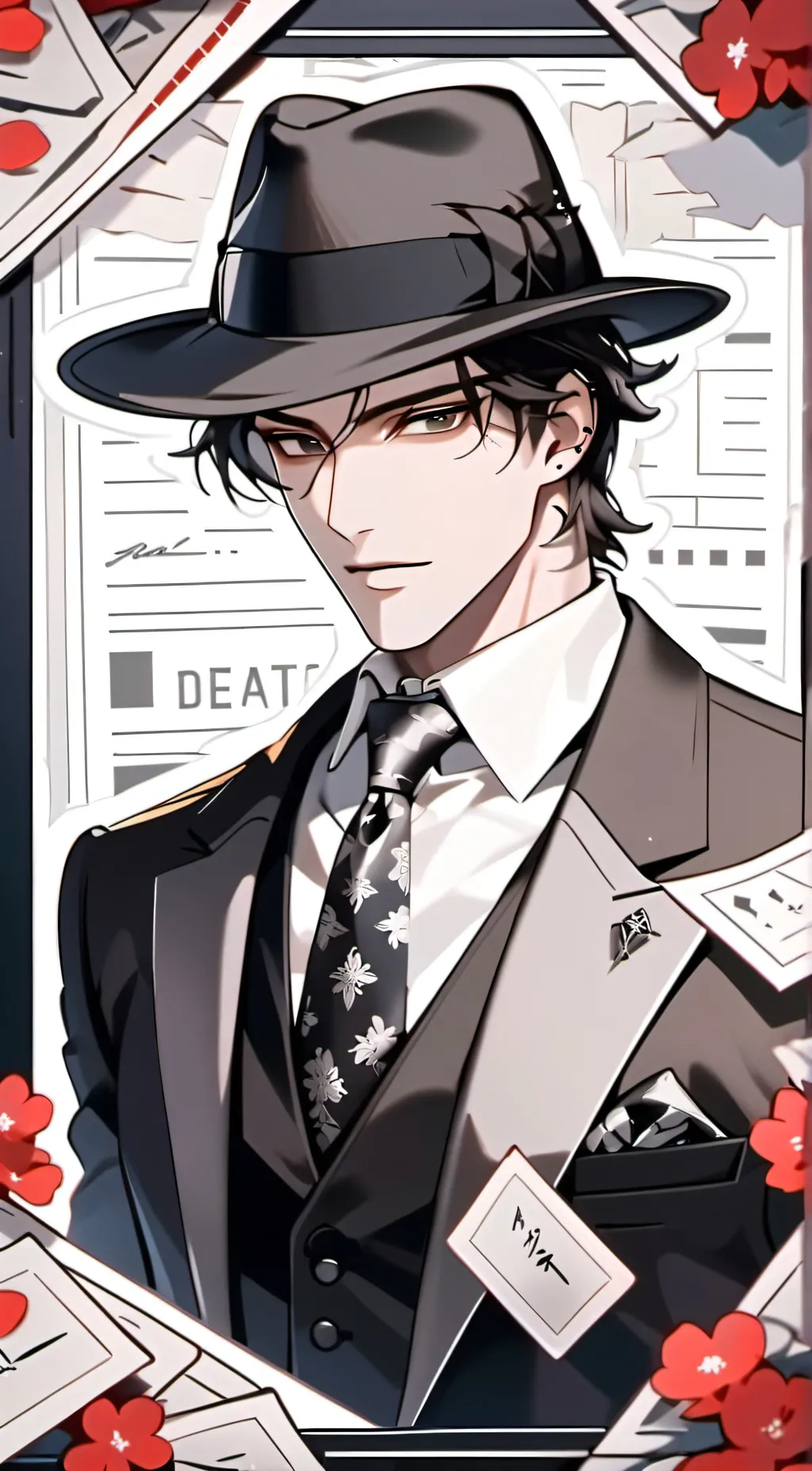 ai character: Ethan  background