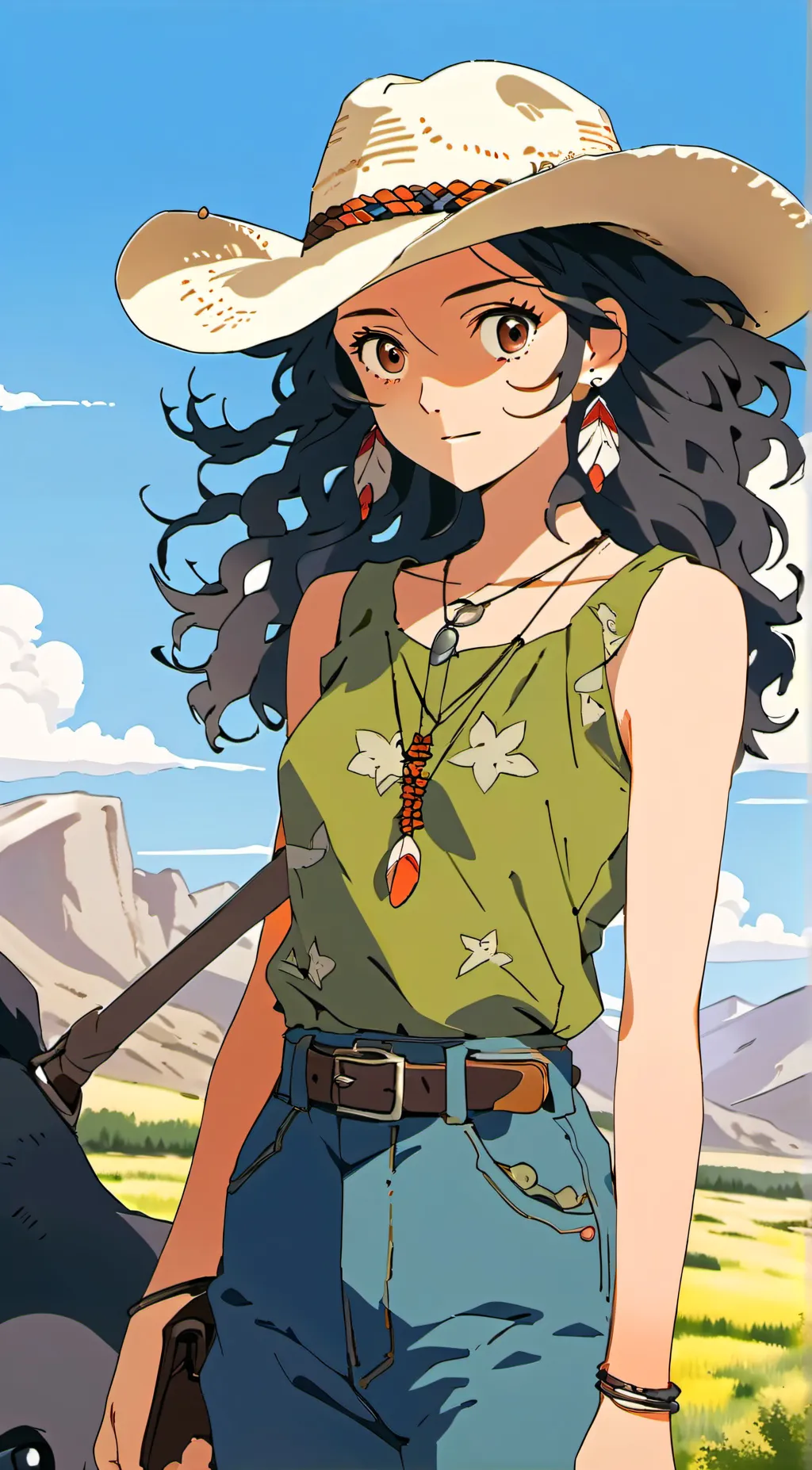 ai character: Ingrid Quartz background