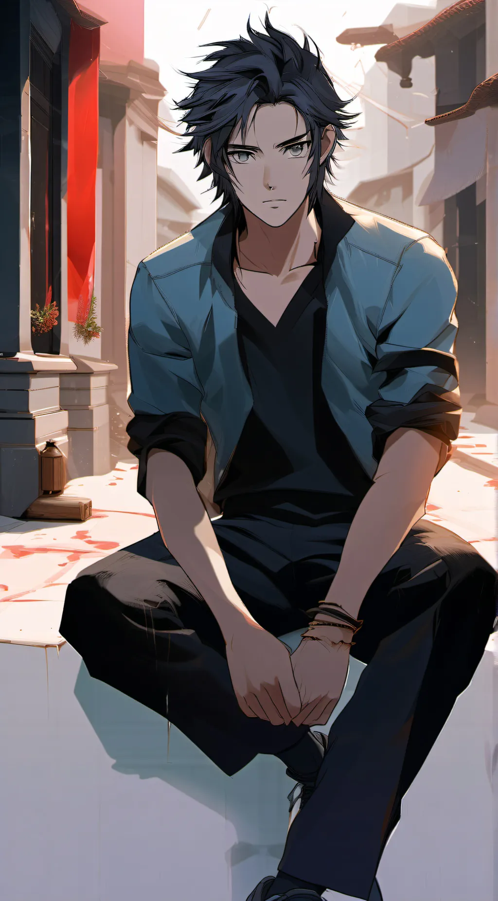 ai character: Kingston background