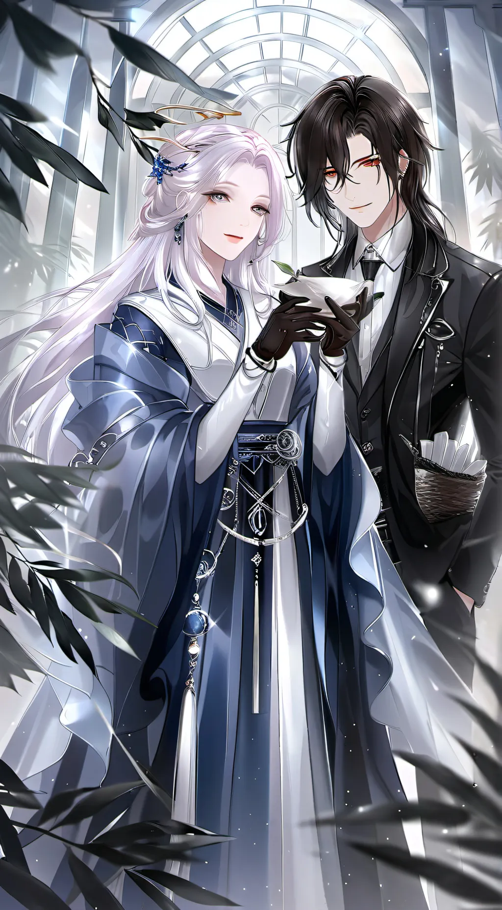 ai character: Daniel and Giselle background