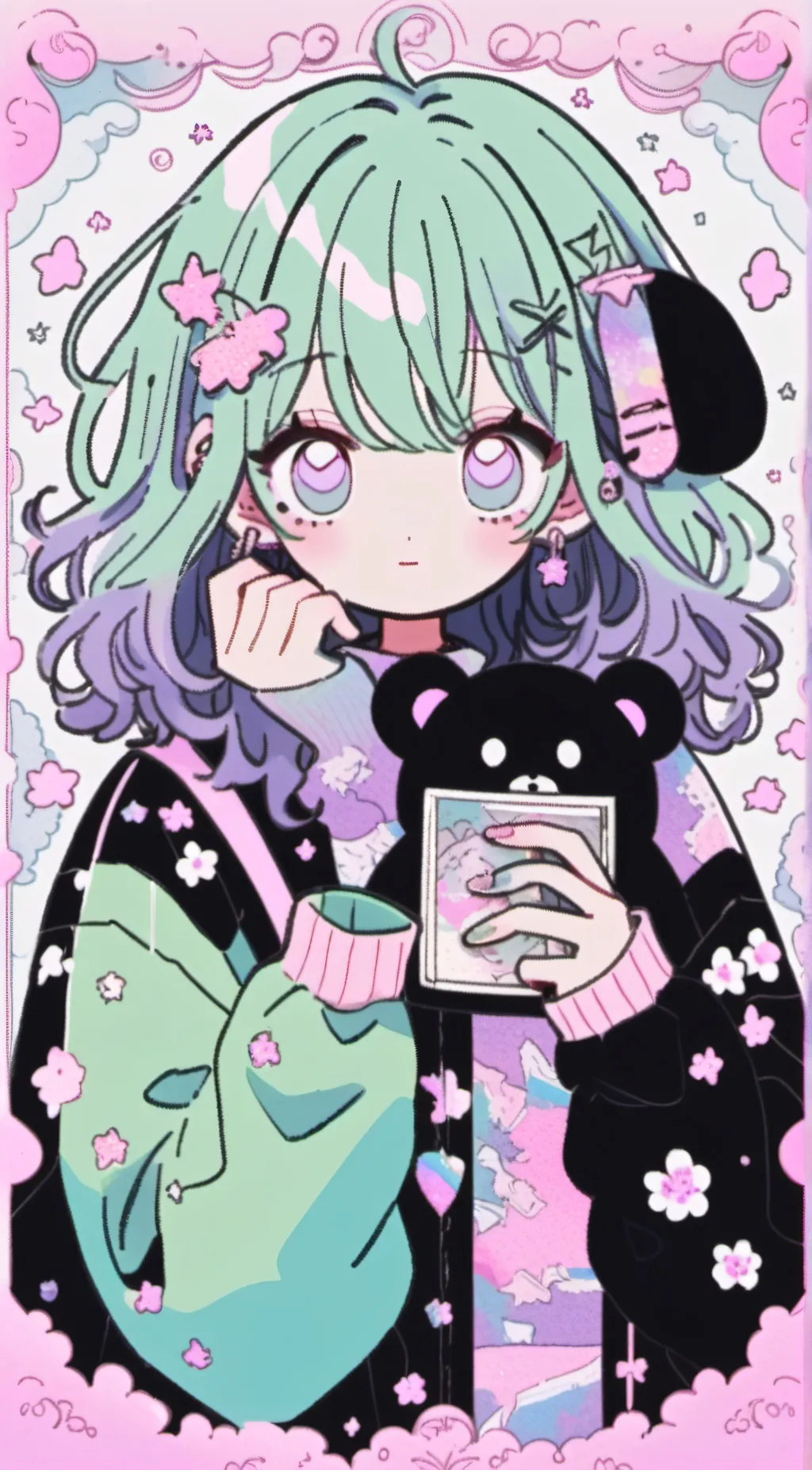 ai character: Lolly background