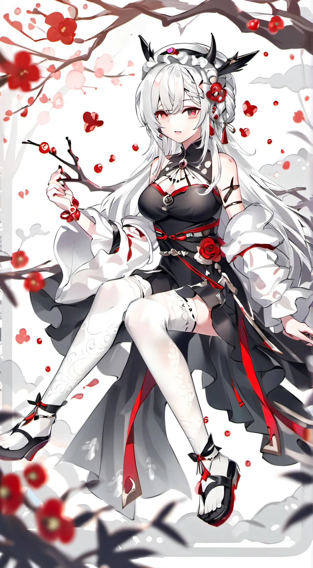 ai character: rose 🌹  background