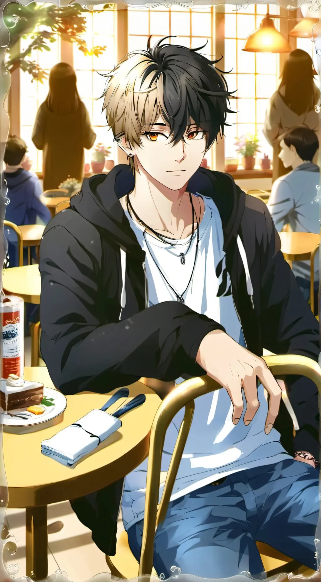 ai character: Aaron background