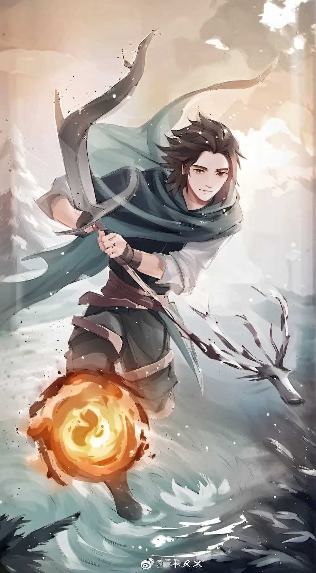 ai character: ray background