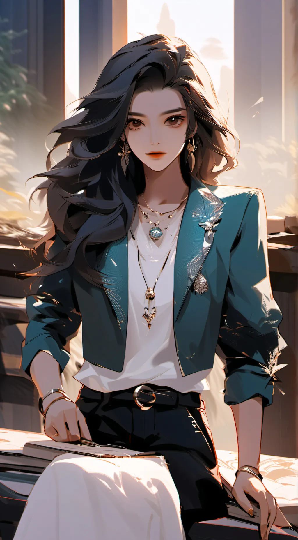 ai character: kitty meow background