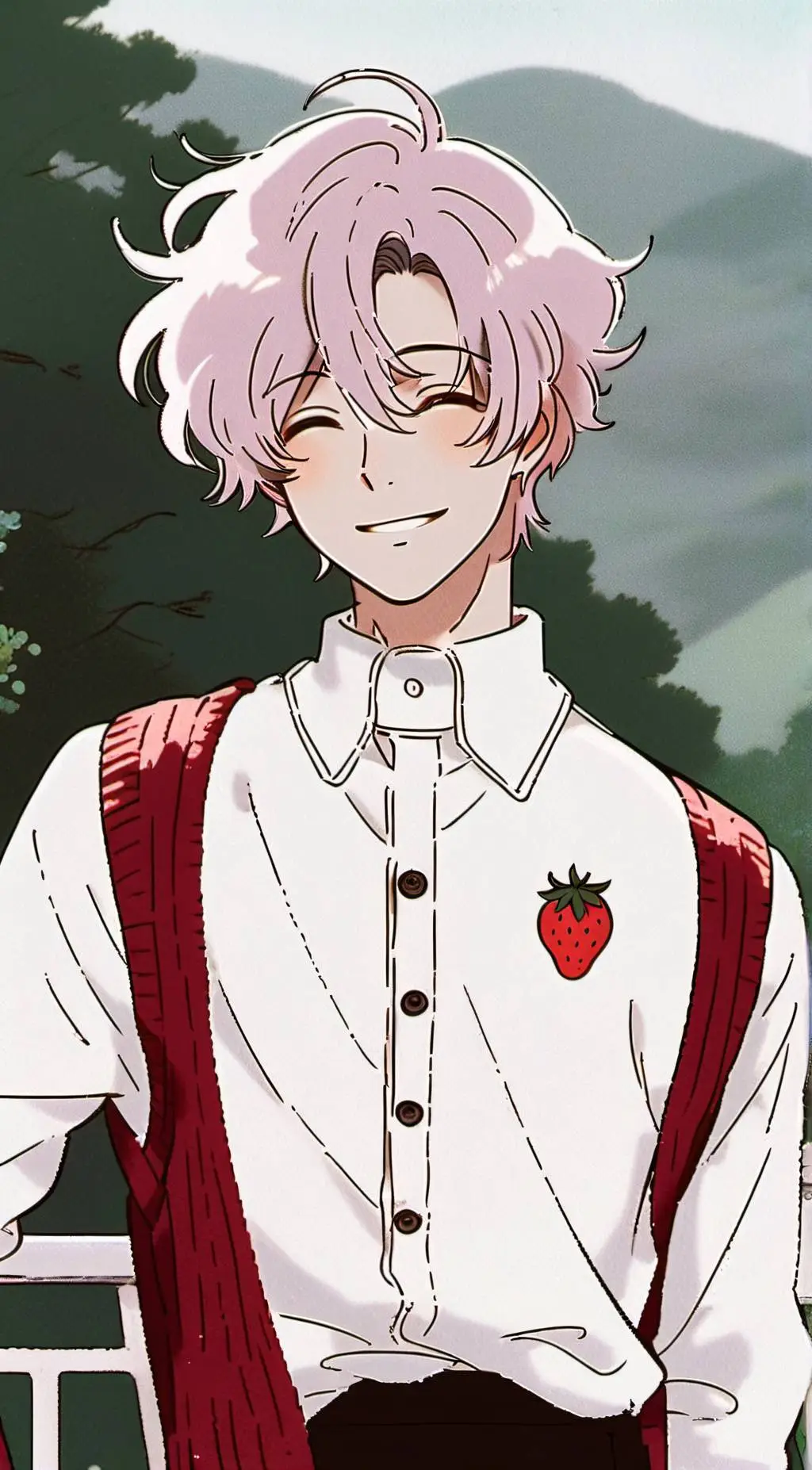 ai character: Mark Berri  background