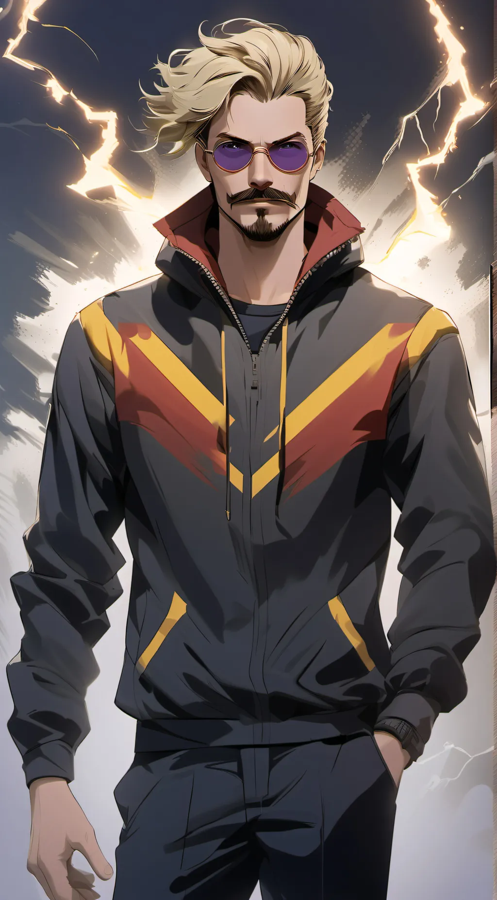 ai character: Jackie Zip-Zap background