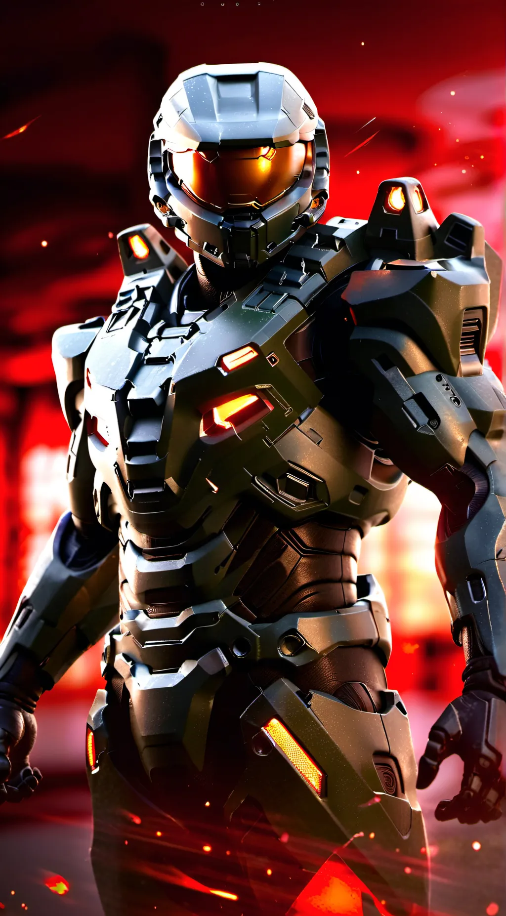 ai character: master chief background