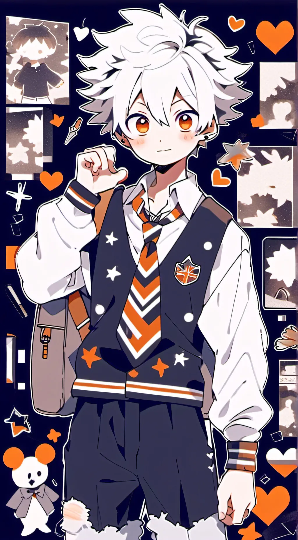 ai character: MHA background