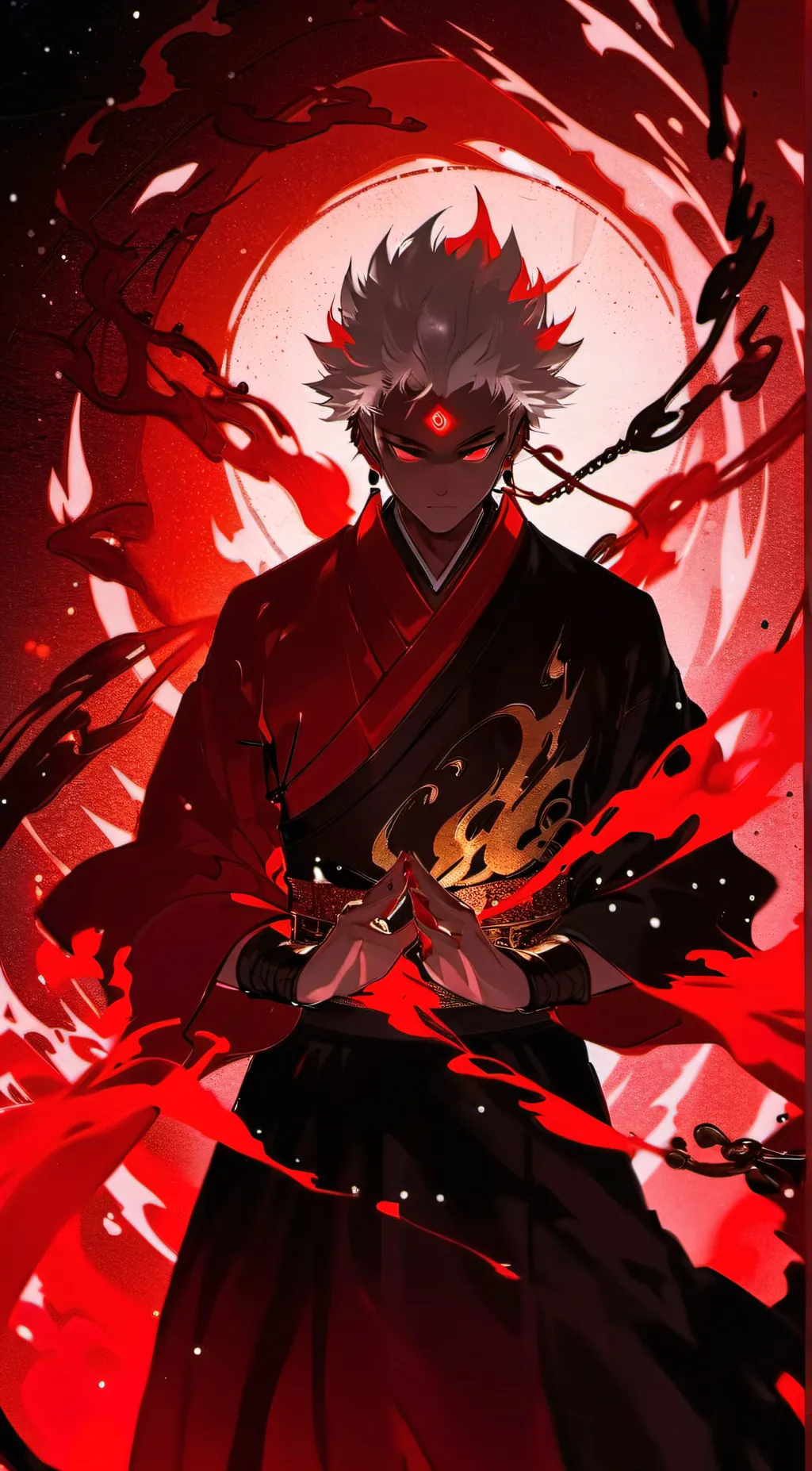 ai character: Kaoru background