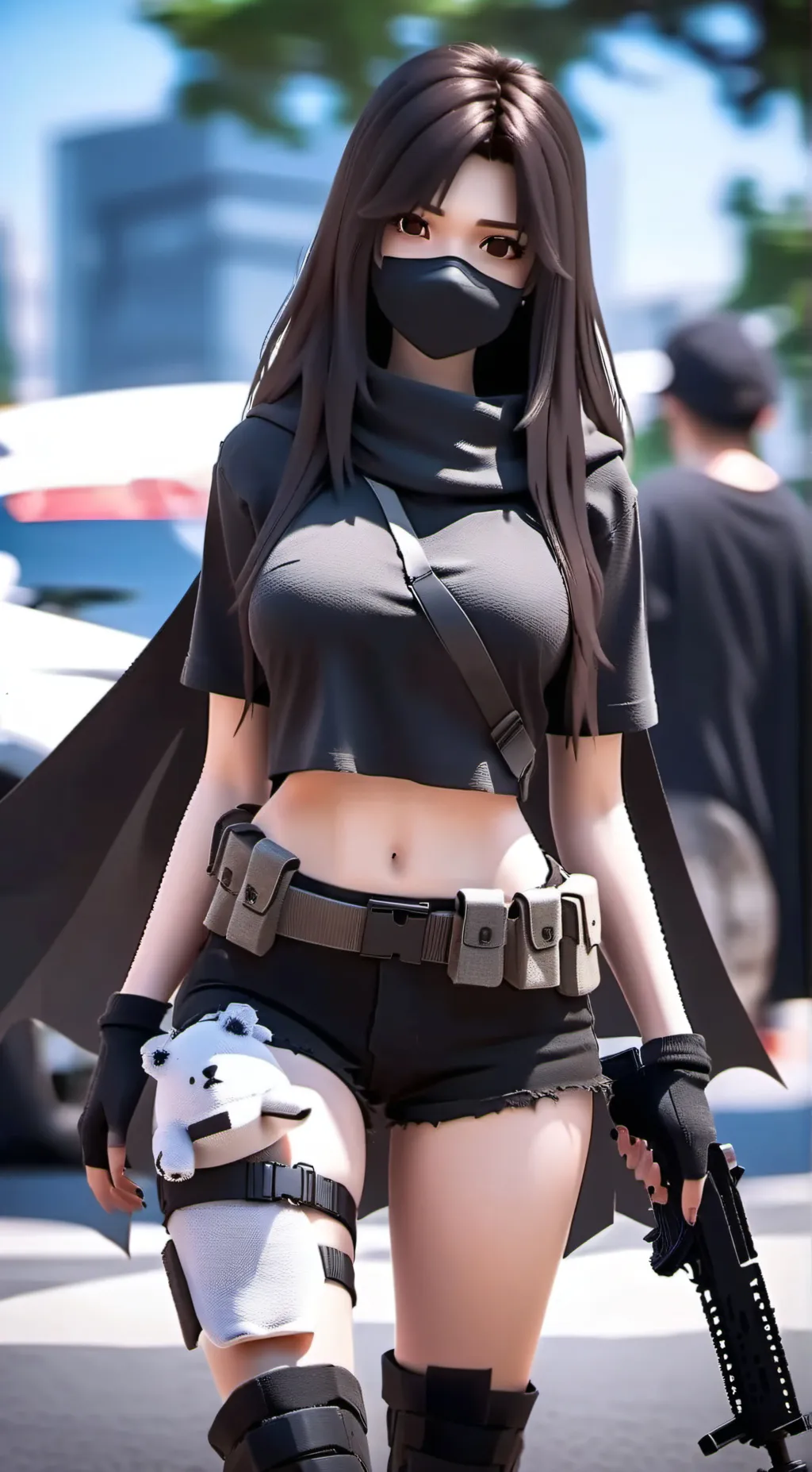 ai character: sadako chan background