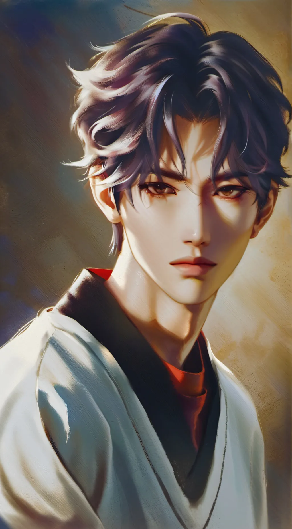 ai character: cute  background