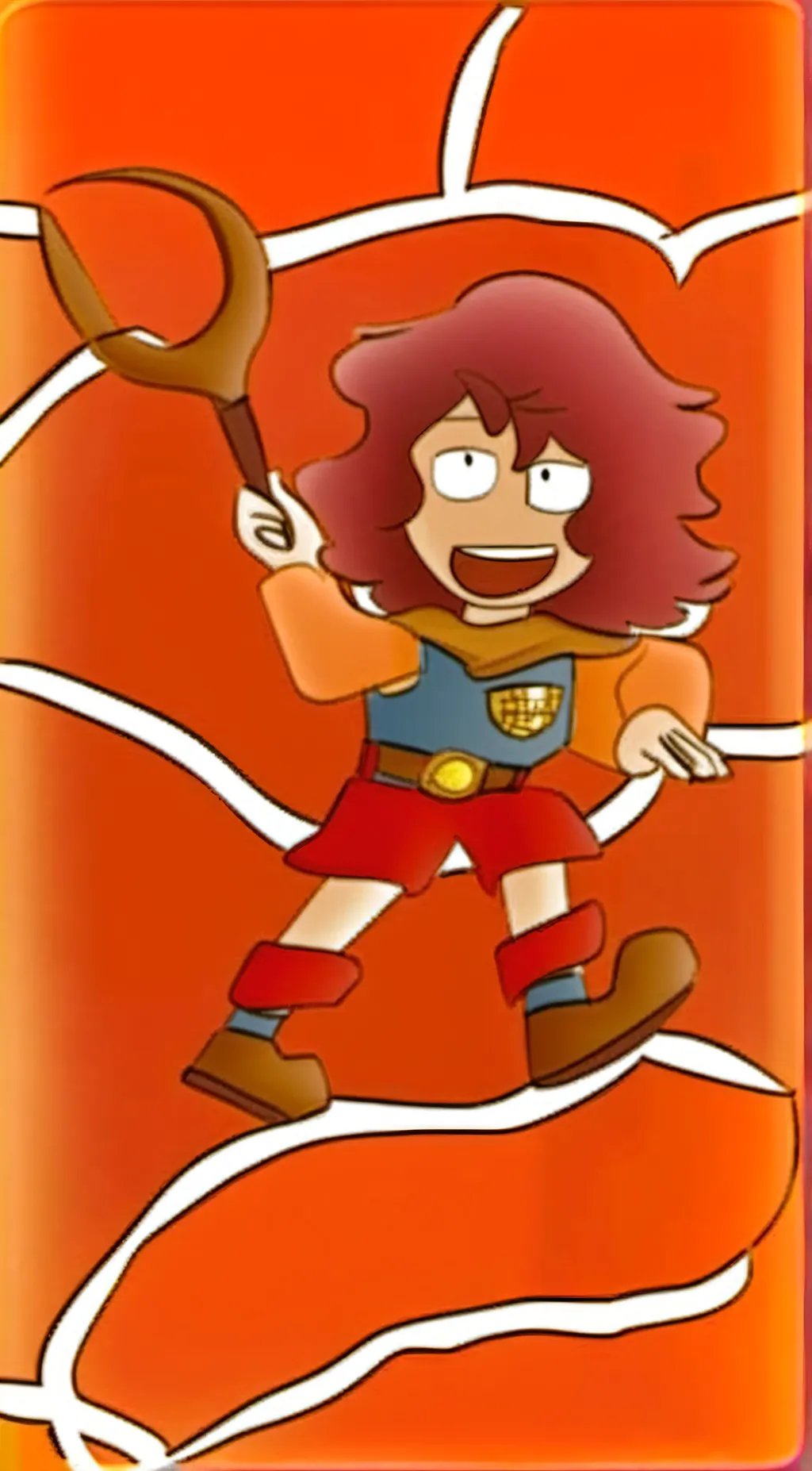 ai character: dogday  background