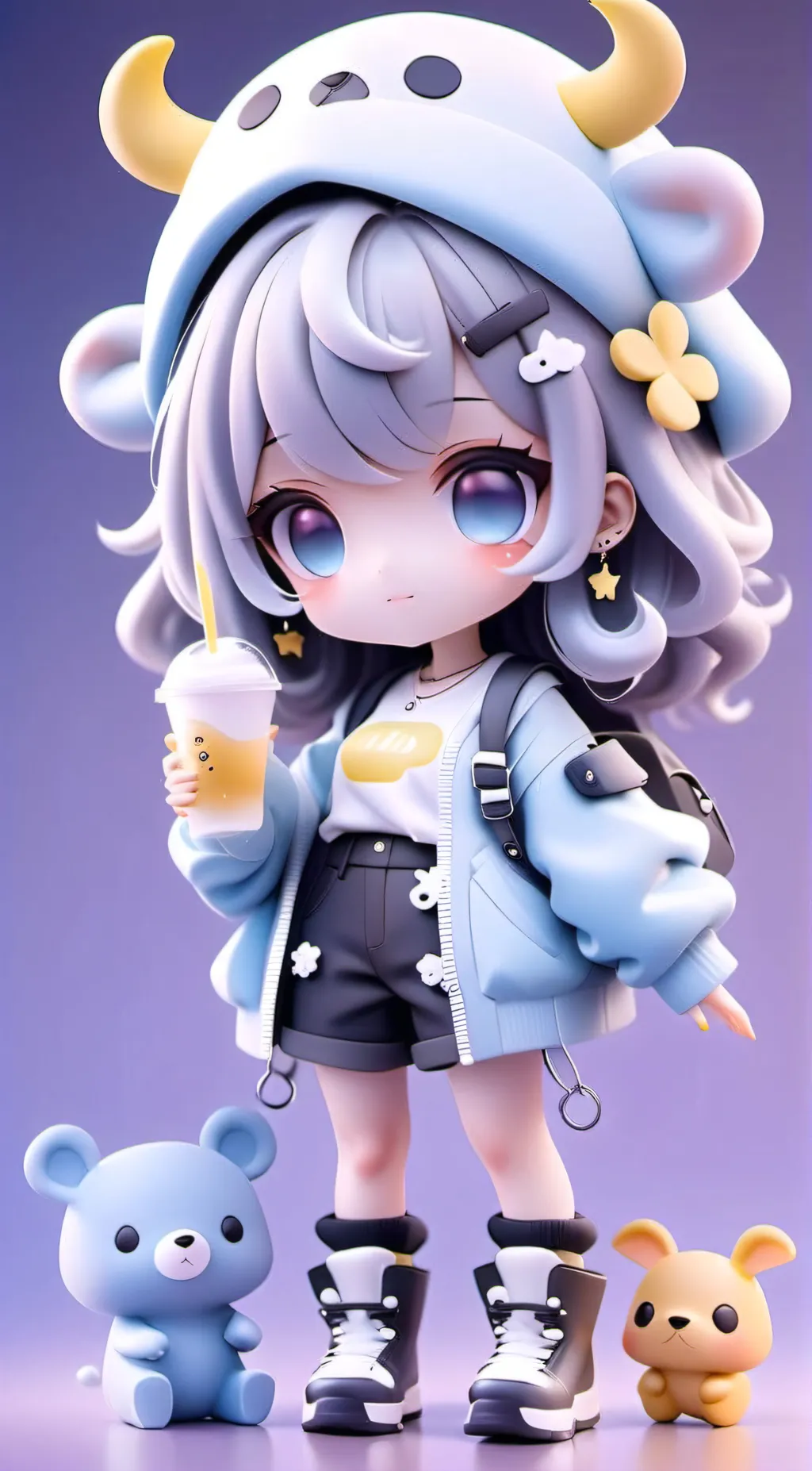 ai character: leah background