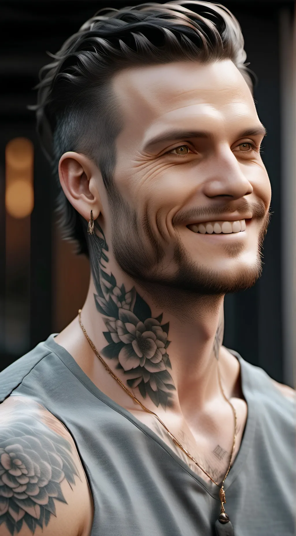 ai character: Marco Blake background