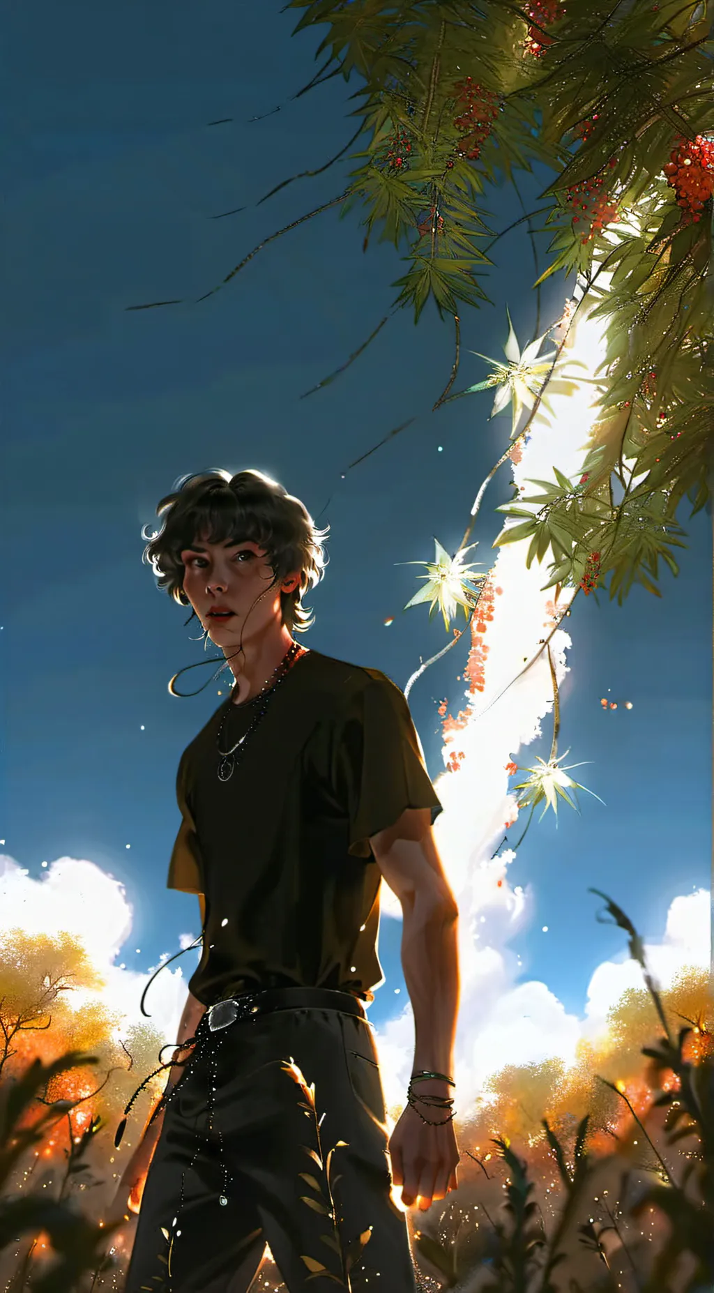 ai character: sceam 1 with JD  background