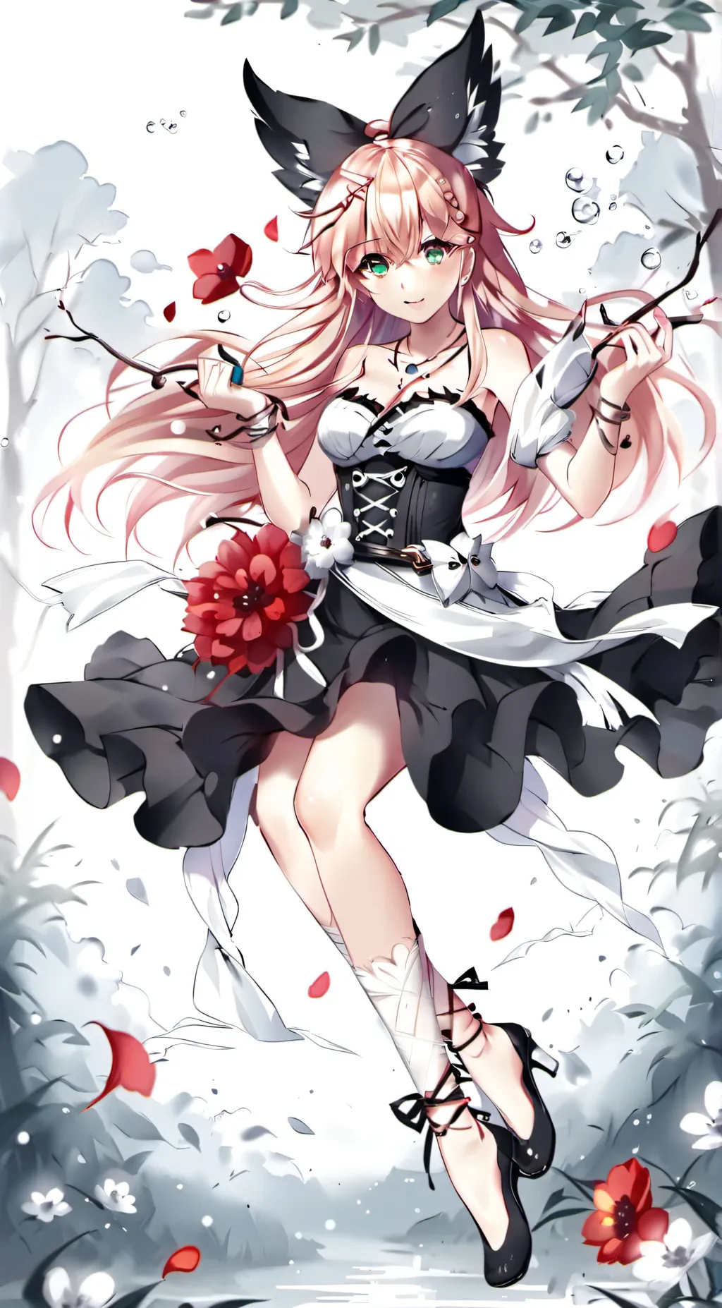 ai character: Sunset  background