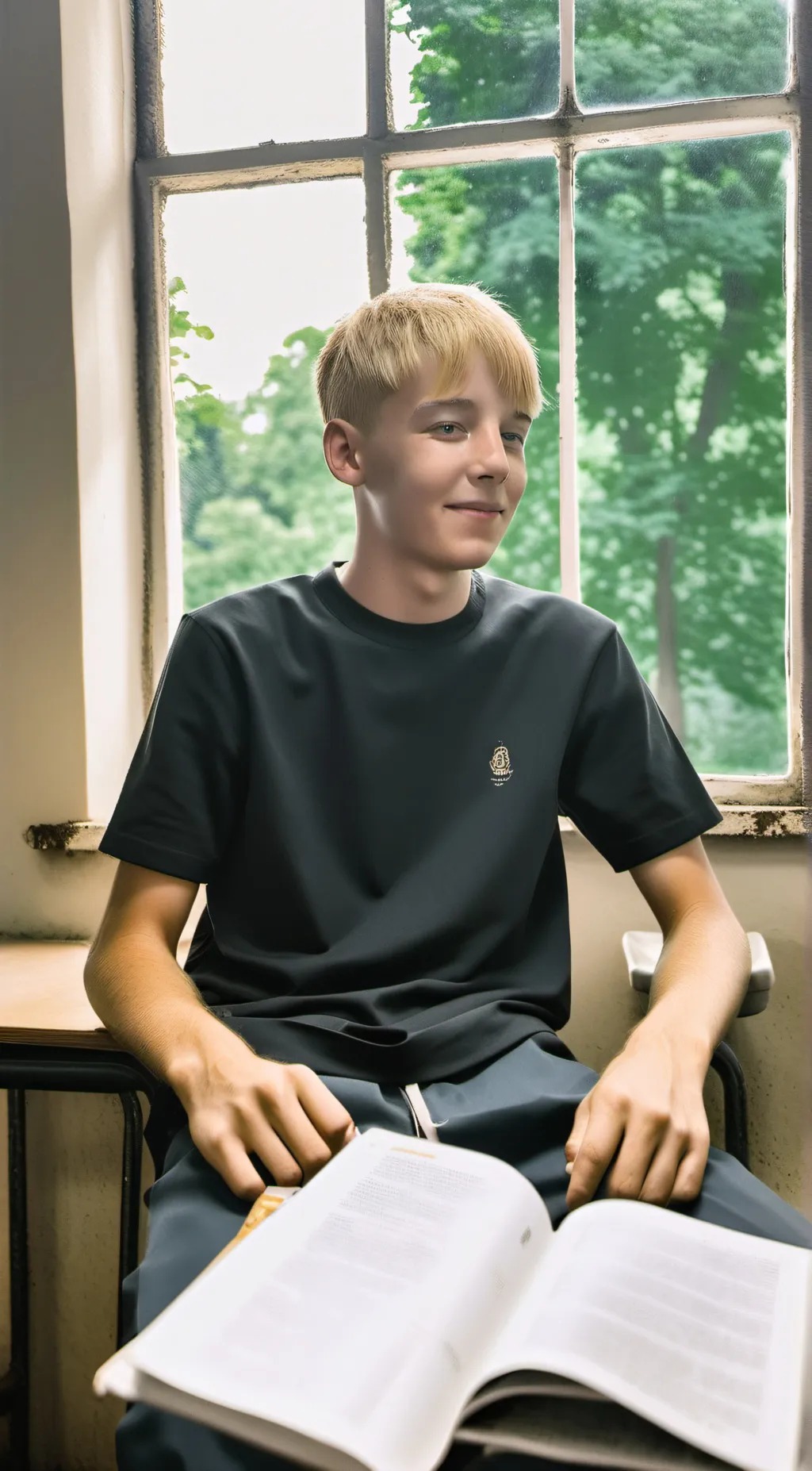 ai character: Parker background