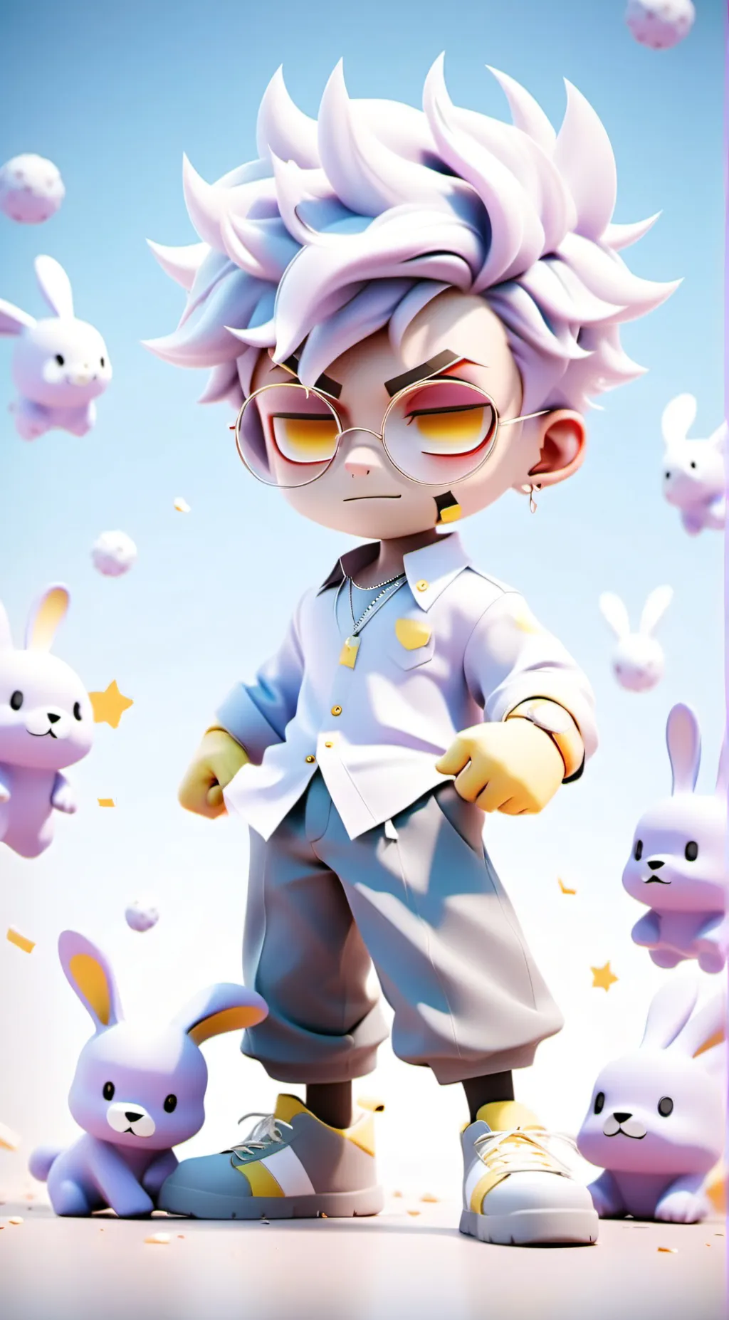 ai character: Jax form the tadc background