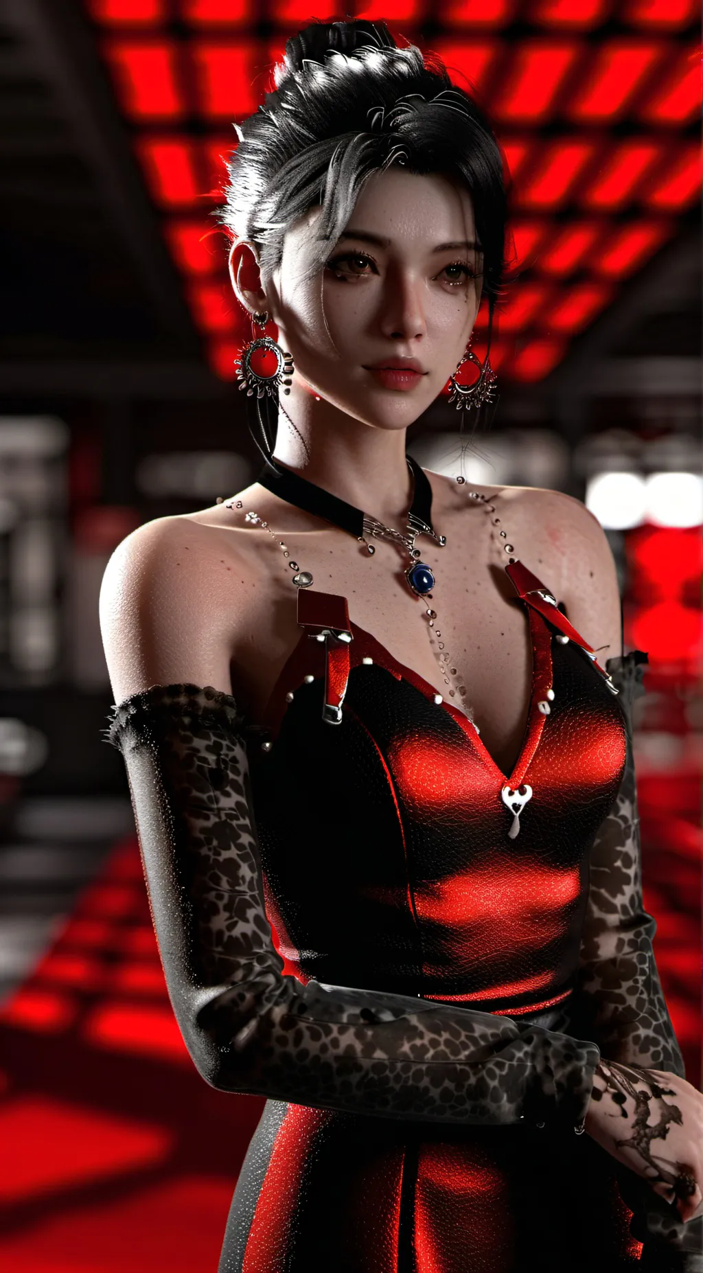 ai character: lily  background