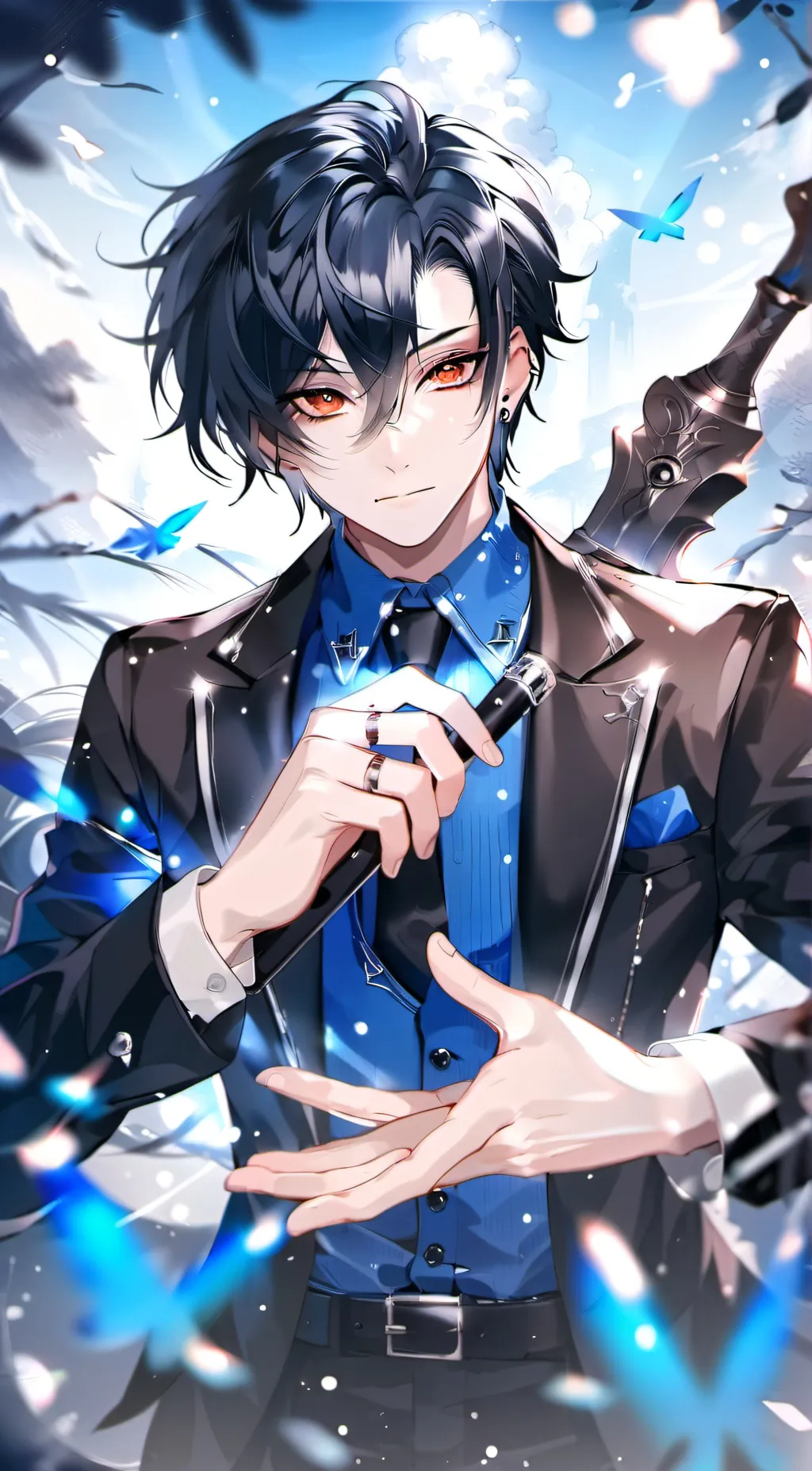 ai character: Aaron background