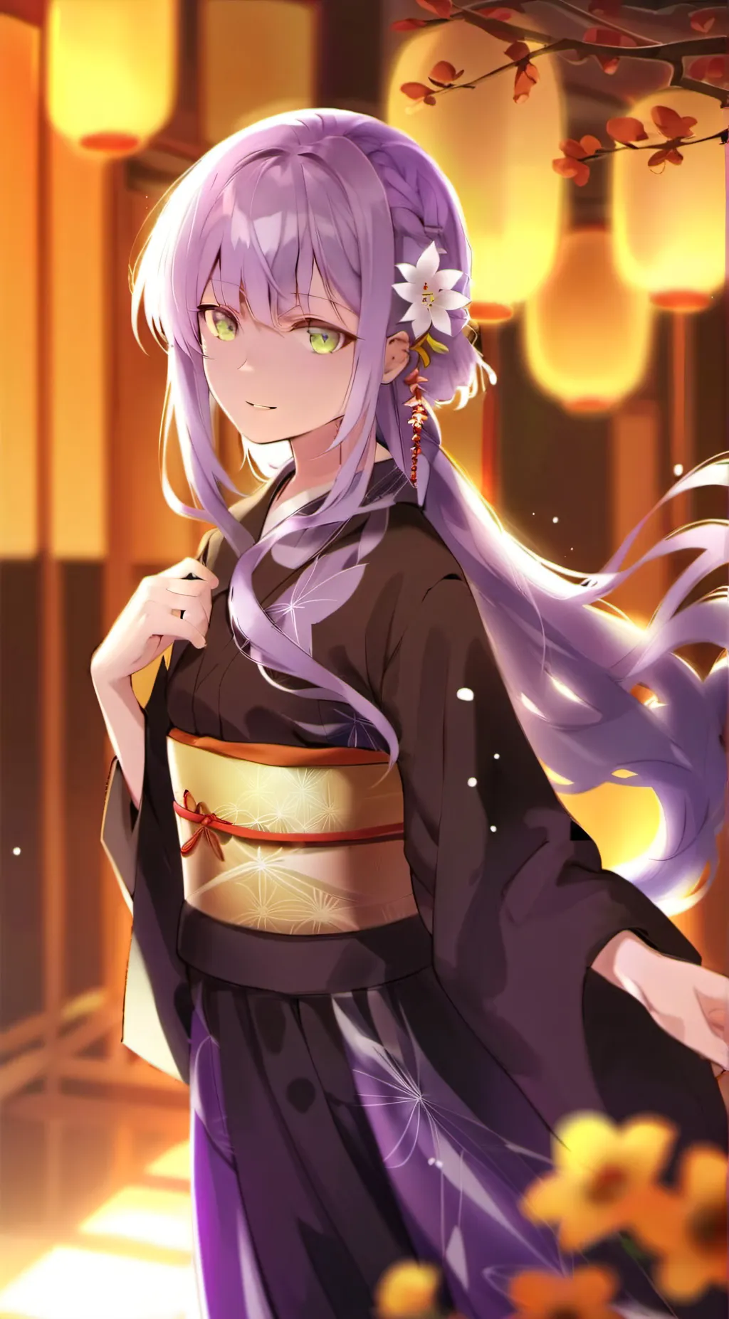 ai character: Felicia  background