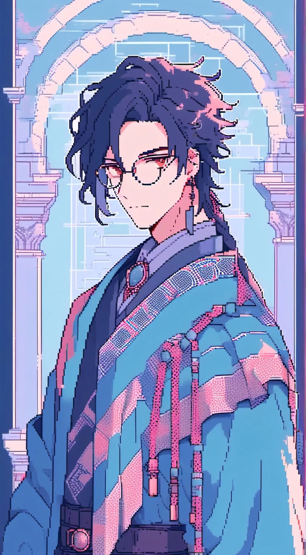 ai character: Zephyr background