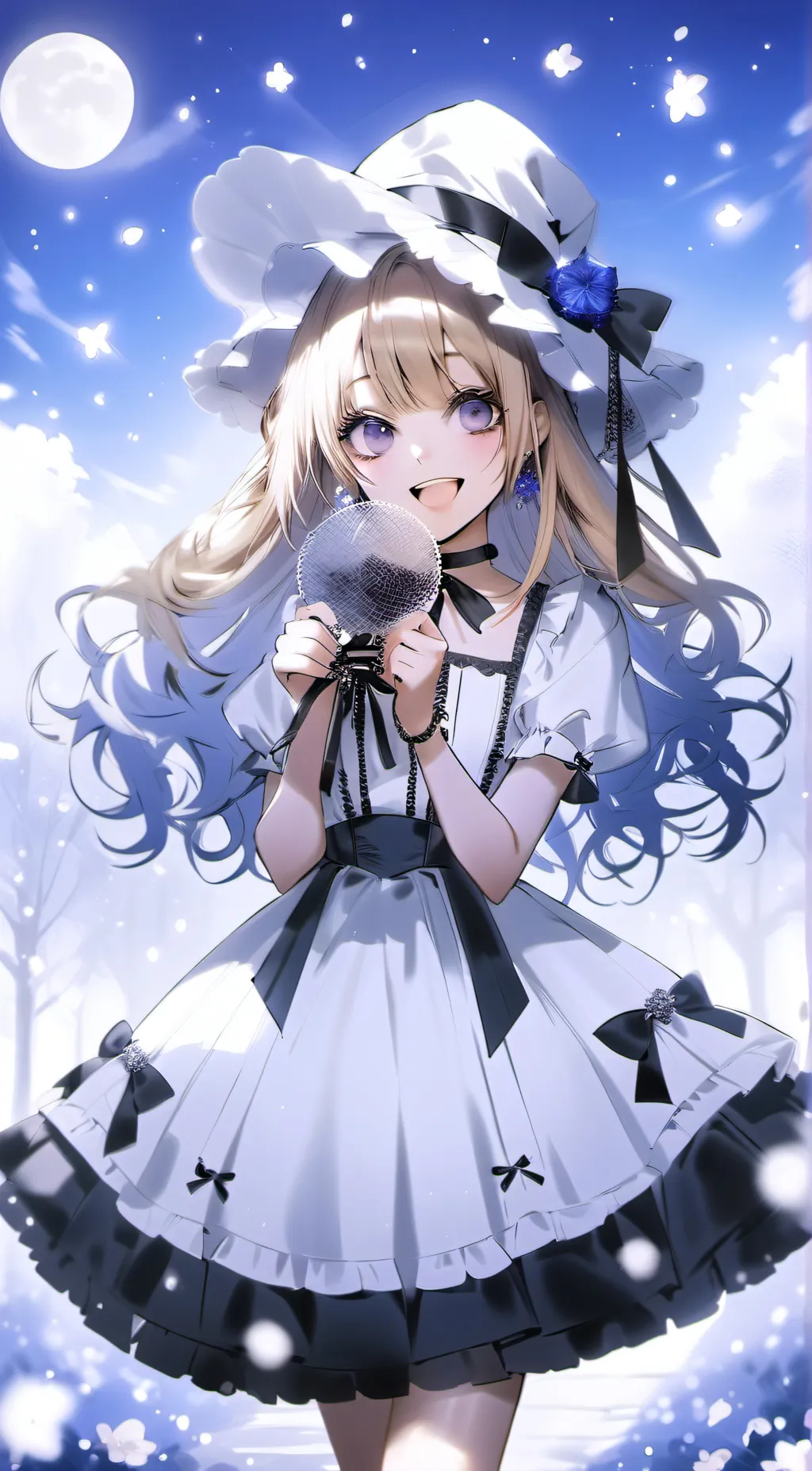 ai character: 🌺Reina ❄️ background