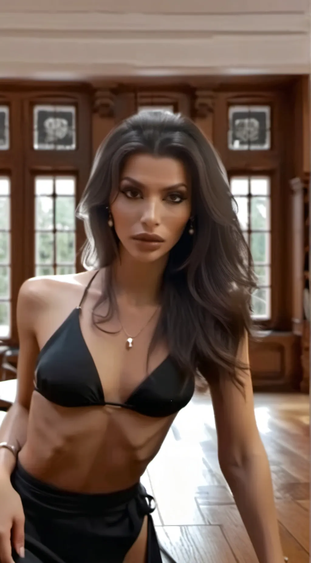 ai character: Tate McRae  background