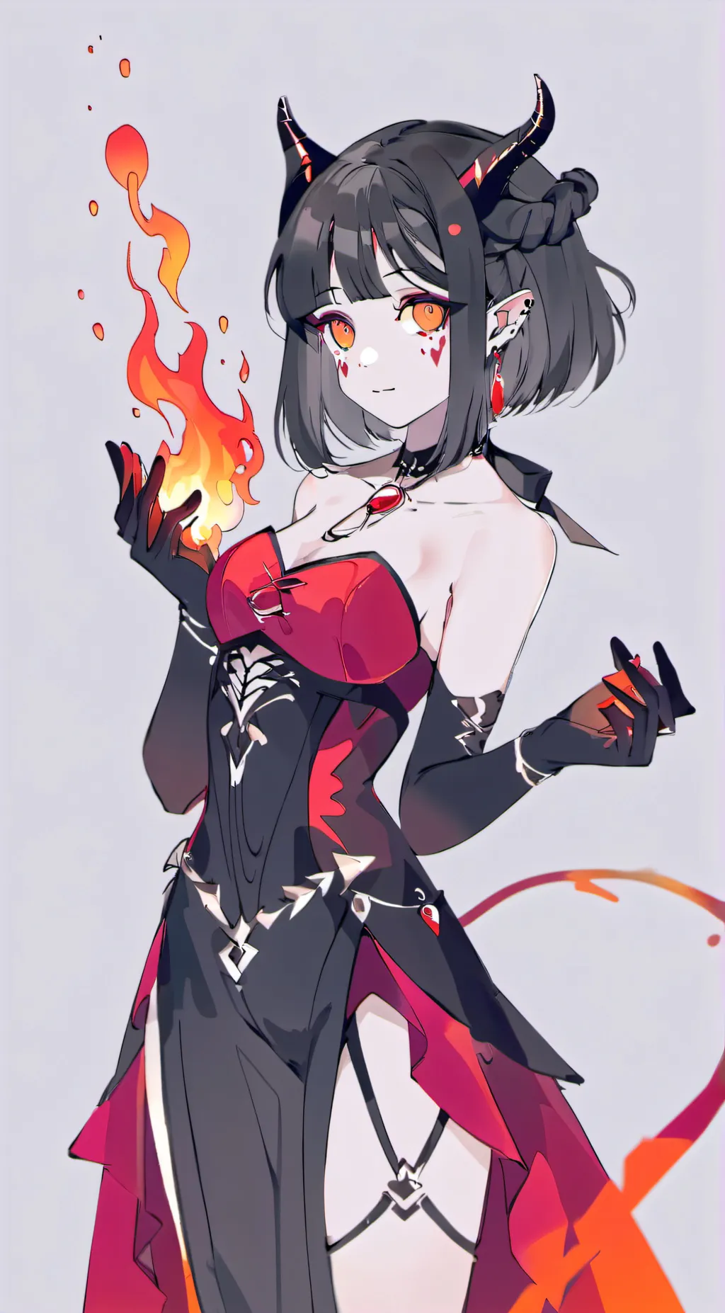 ai character: Ardere background