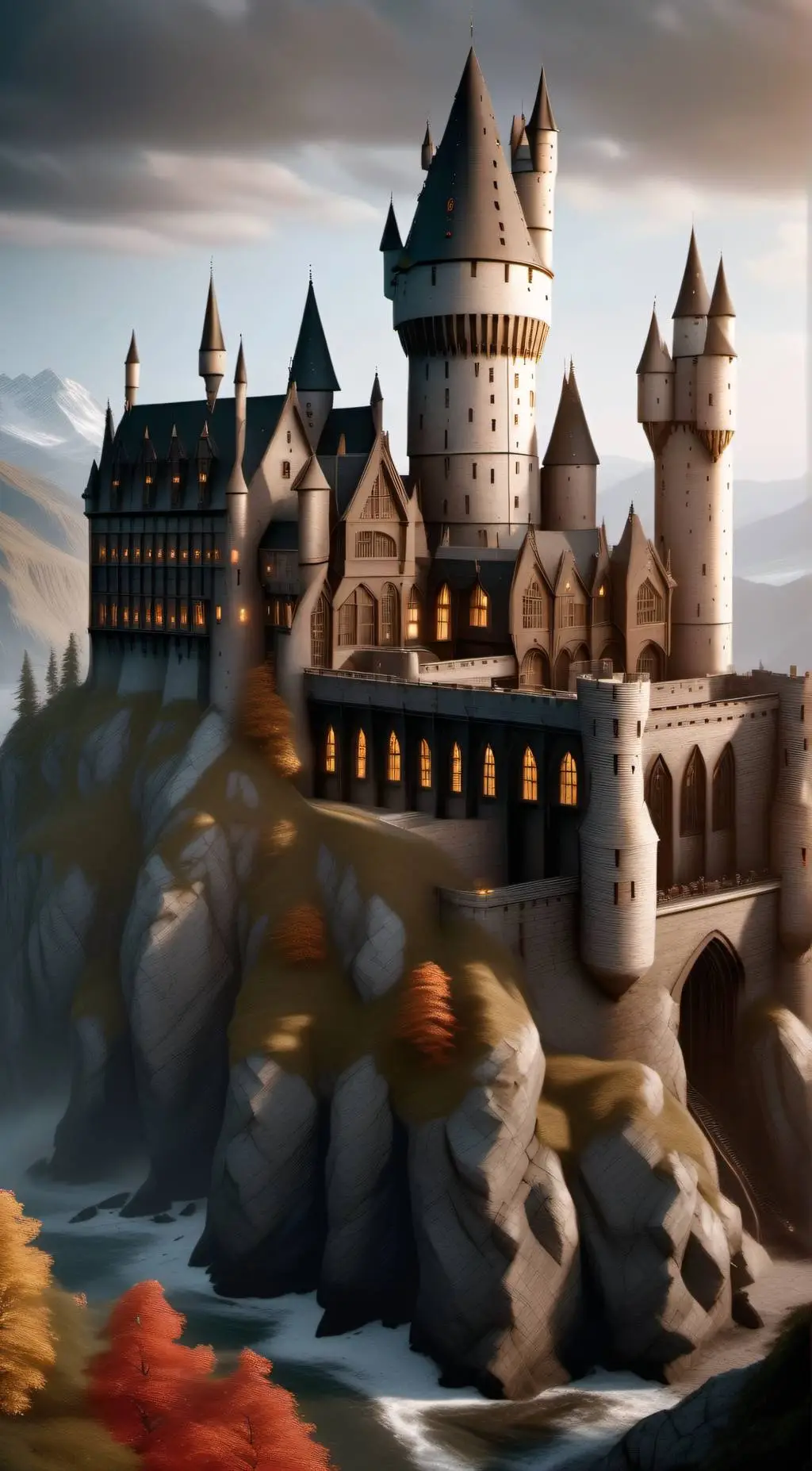 ai character: Hogwart background