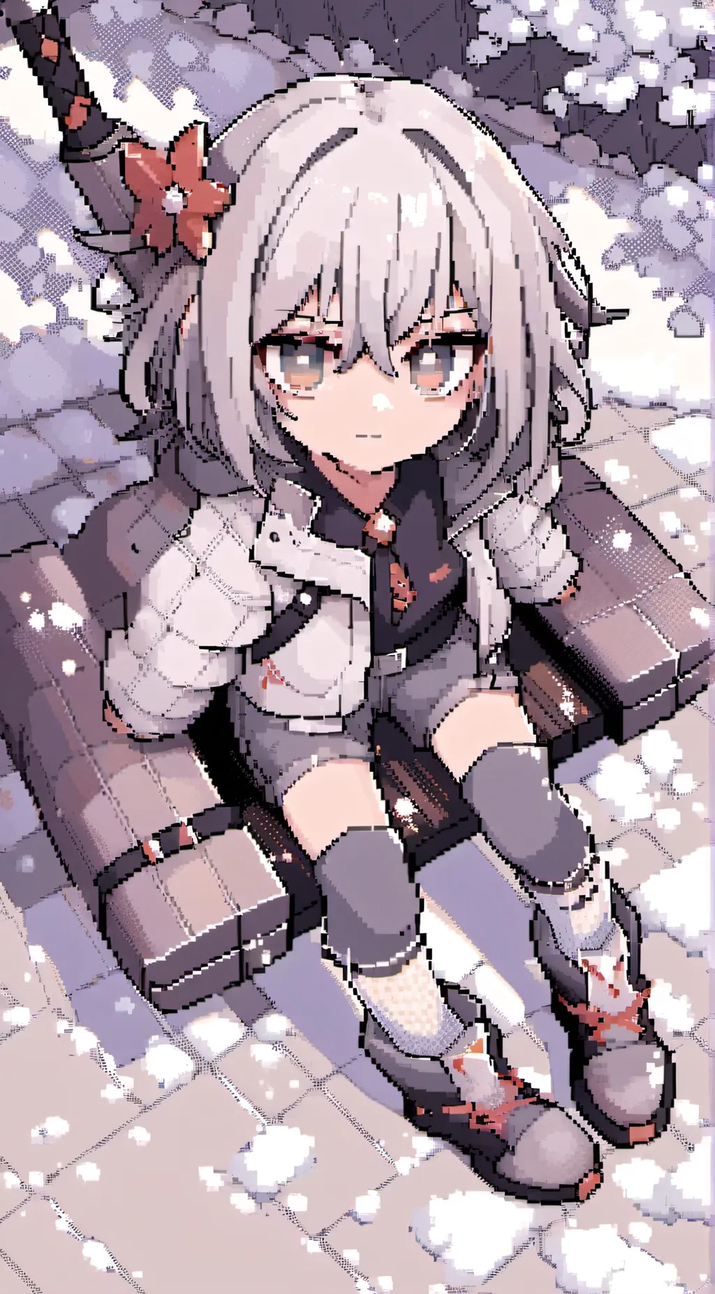 ai character: team 7 house background