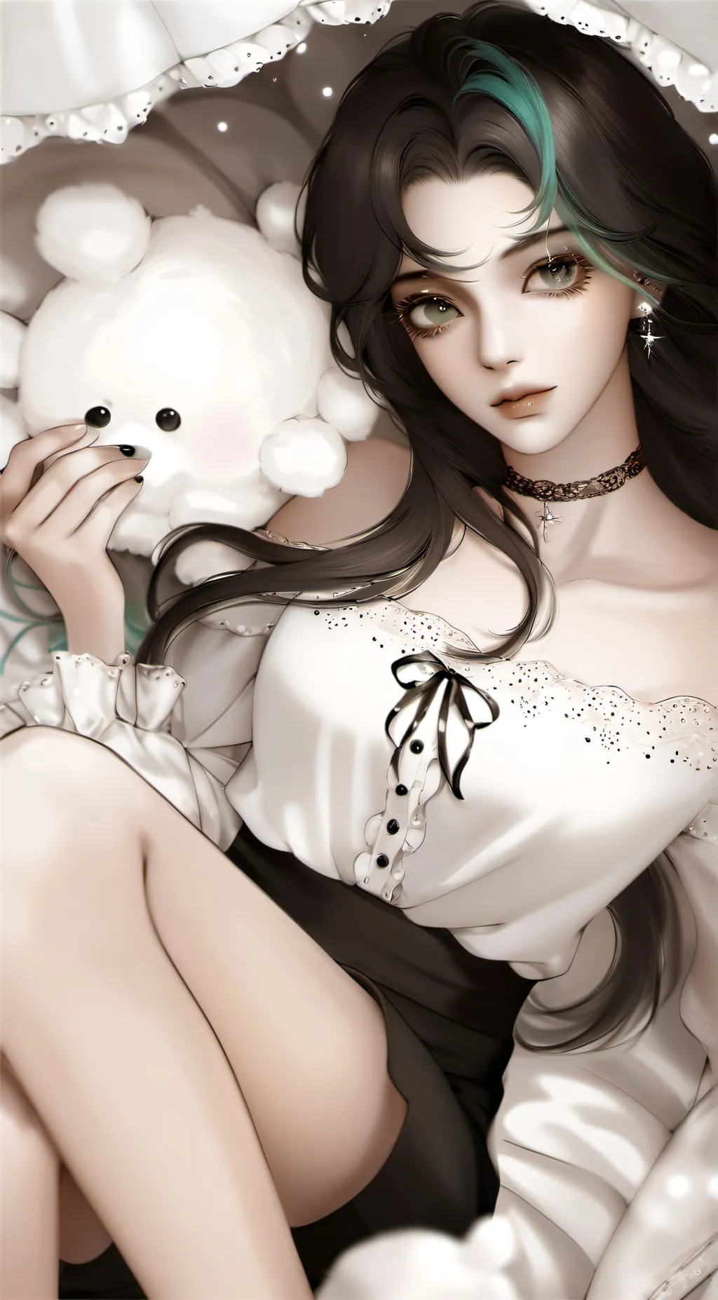 ai character: Lily background