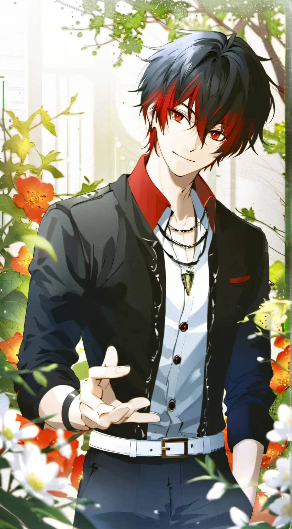 ai character: Max background