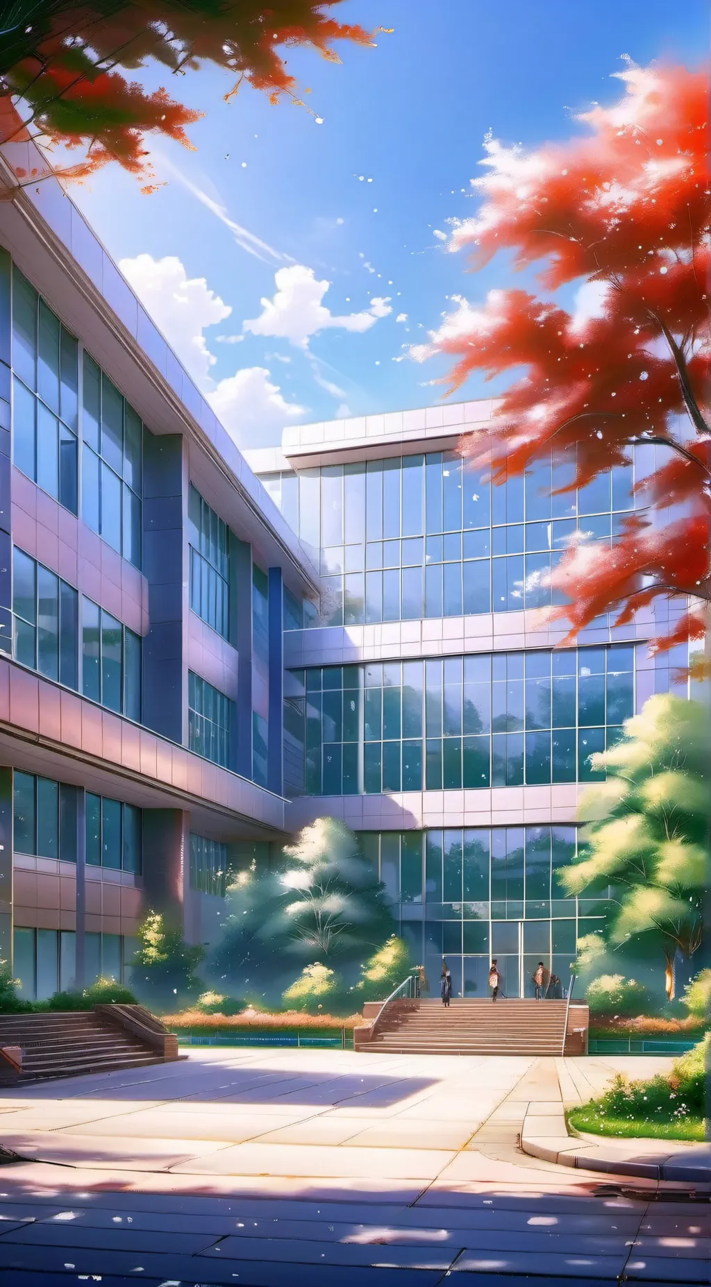 ai character: crazier school! background