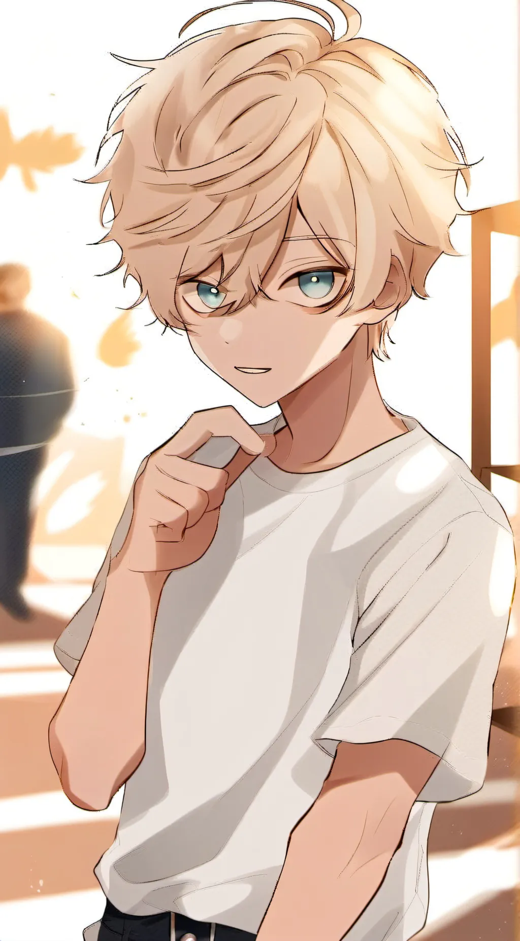 ai character: ☆•°Carter°•☆ background