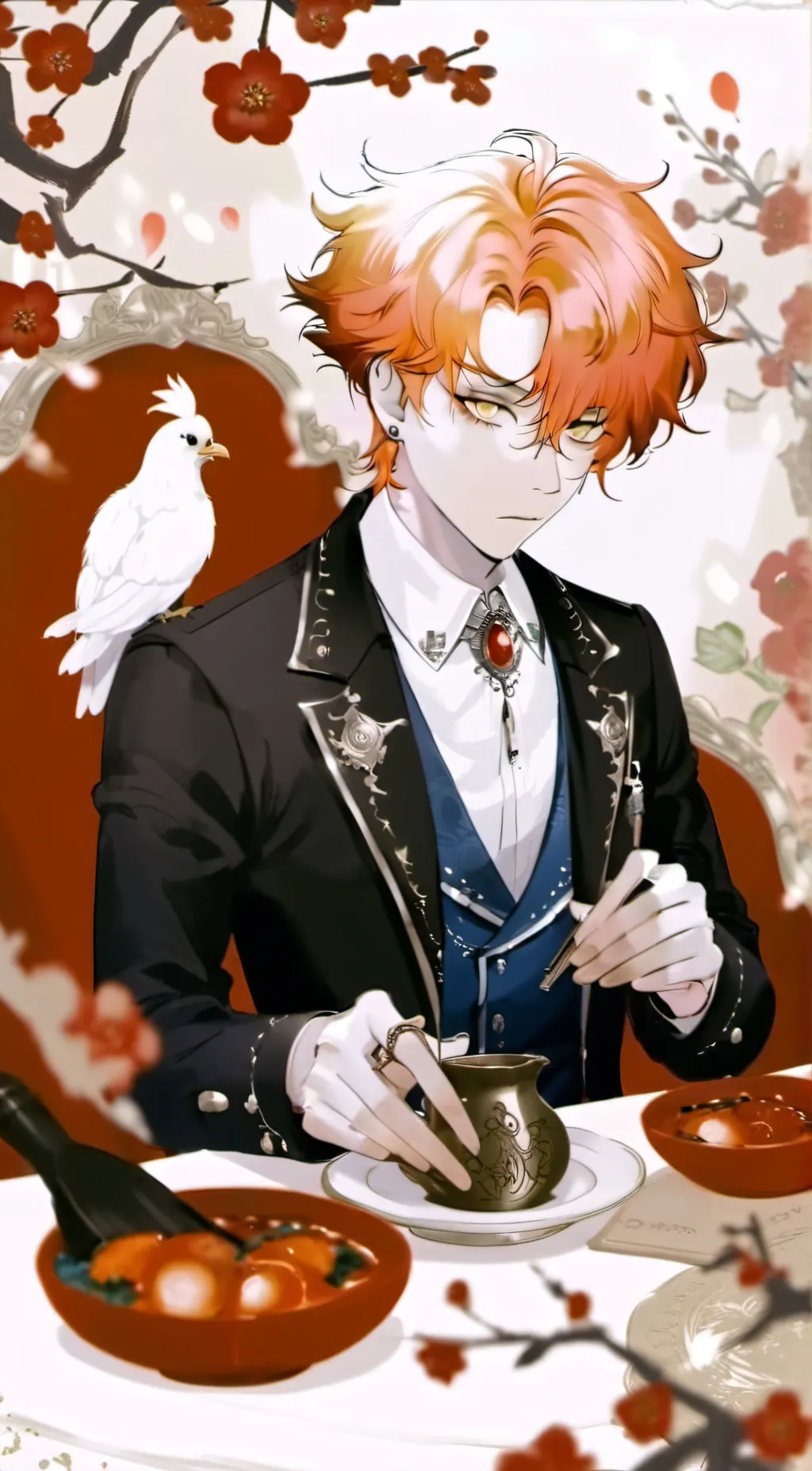 ai character: kevin :) background