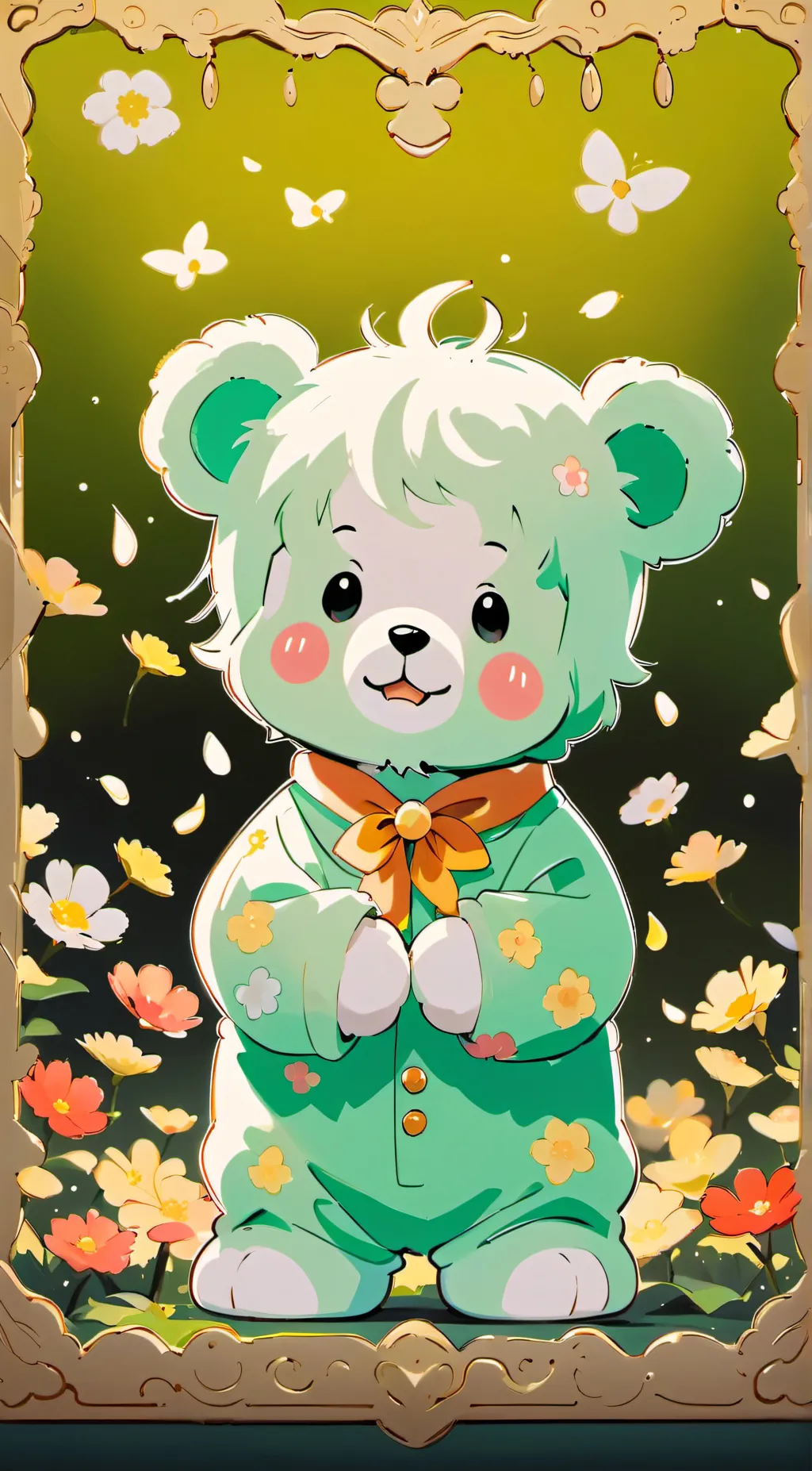 ai character: Pepa Mint background