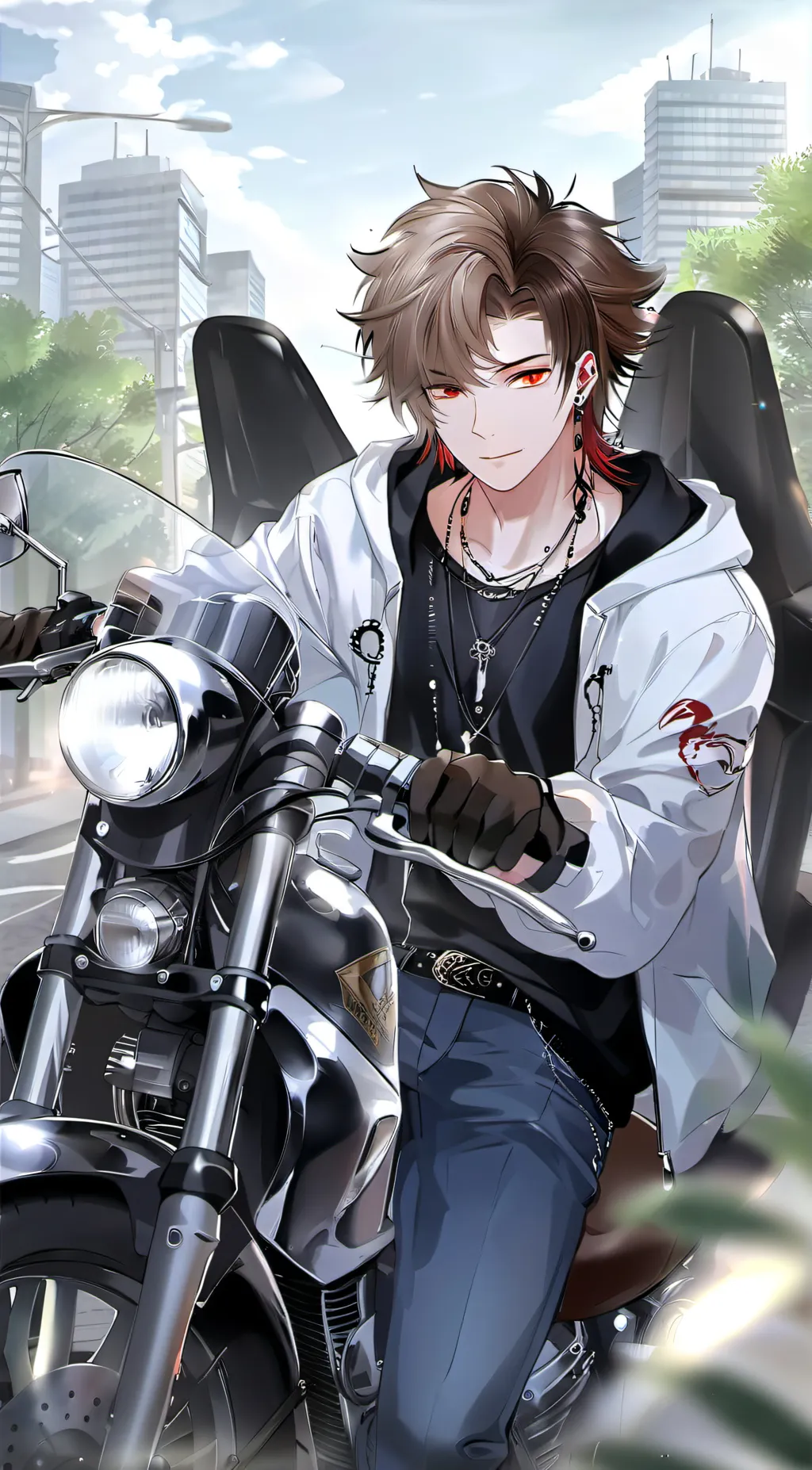 ai character: |~ Zack ~| background