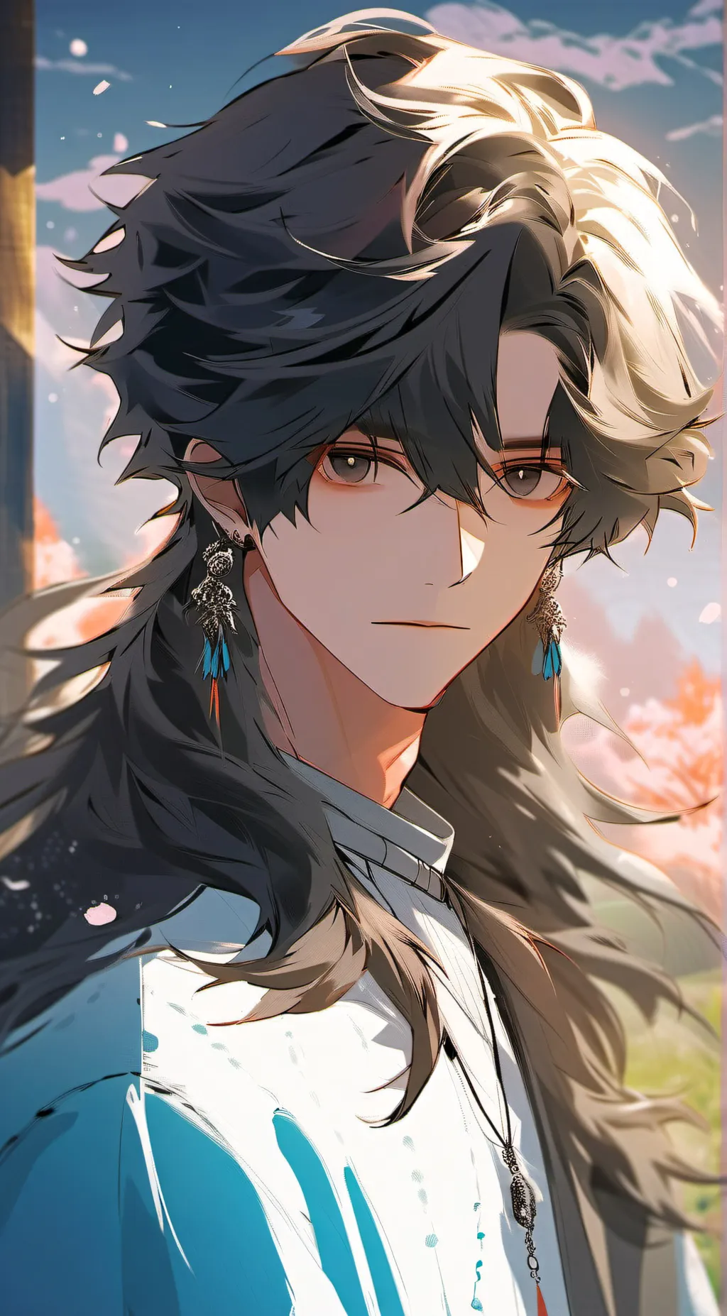ai character: Leo background
