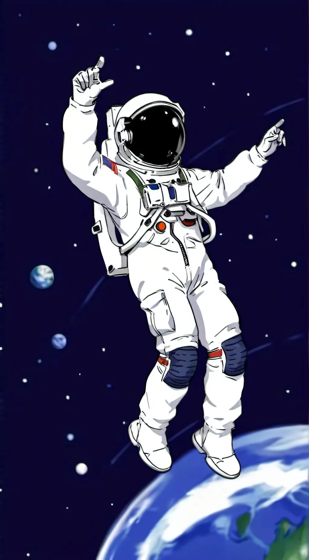 ai character: Planet Humans background